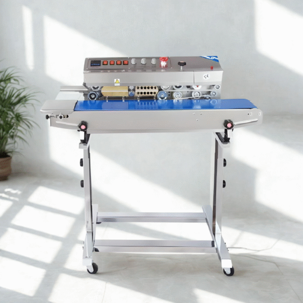 SELLADORA DE BANDA CONTINUA 980 HORIZONTAL CON CODIFICACIÓN